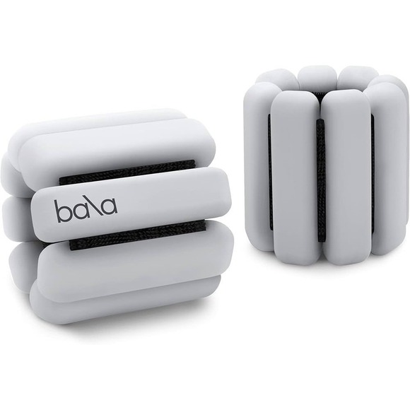 Bala Other - Bala Bangles 1 lb Ankle Weights Set of 2 White Fitness Accessories